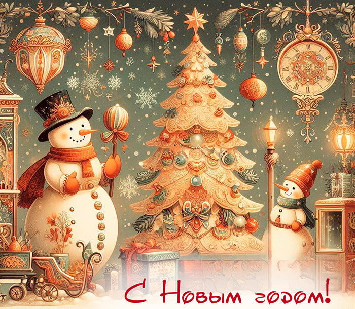 Поздравляем с Новым годом!